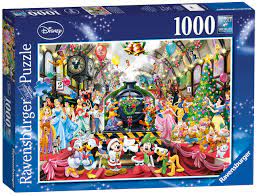 Design your own photo puzzles by ravensburger your favorite picture as a 500 piece puzzle or 1000 piece personalized photo puzzle the perfect gift! Ravensburger Disney Christmas Jigsaw Puzzle 1000 Piece Buy Online In Andorra At Andorra Desertcart Com Productid 19619329