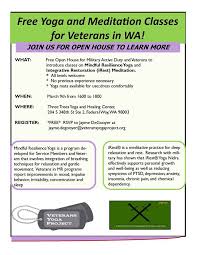 August, july and september are the most pleasant months in federal way, while december and january are the least comfortable months. Free Yoga And Meditation Classes For Veterans In Wa Washington State Commission On Hispanic Affairs