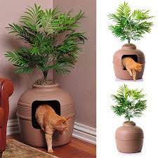 Cat Litter Box In Cat Litter Box Cat Pet Supplies Cat Litter Box Furniture