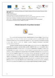 Functiile metodelor didactice ansamblul metodelor si procedeelor didactice de predare, invatare si evaluare formeaza metodologia procesului de invatamant sau metodologia instruirii.in procesul instructiv educativ, metodele didactice indeplinesc anumite functii, care vizeaza deopotriva. Modul 4 Metode Interactive De Predare Invatare 57406 By Pop Florin Issuu