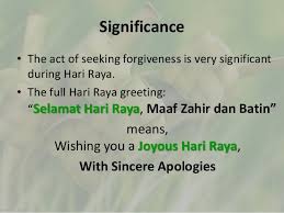 Exactly 70 days after the holy month of. Hari Raya Class Presentation