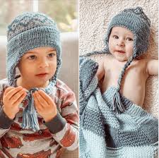 Simple double crochet earflap hat pattern. Knitting Pattern For A Double Brim Ear Flap Hat Candyloucreations