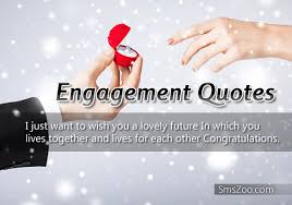 Engagement Quotes and Greetings for Friends and Family via Relatably.com