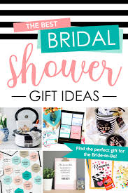 the best bridal shower gift ideas