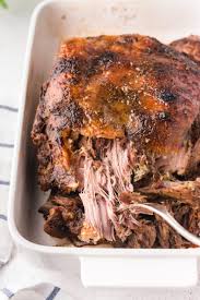 Heat oven to 150c/130c fan/gas 2. Slow Cooker Roasted Pork Shoulder Pernil My Dominican Kitchen