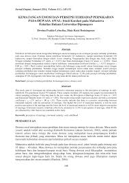 Adapun dalam jurnal yang berjudul kemandirian mahasiswi uin dengan makin tingginya kesadaran gender yang dimiliki seorang pria tentang konsep mandiri. Https Ejournal3 Undip Ac Id Index Php Empati Article Download 15094 14590