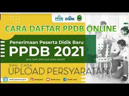 Dinas pendidikan provinsi jawa barat. Cara Pendaftaran Online Ppdb Jabar Sma Smk 2021 2022 Youtube