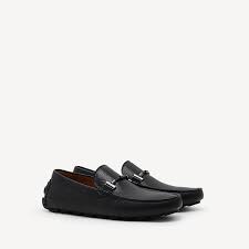 Leather Moccasins Black Moccasins Shoes P E D R O