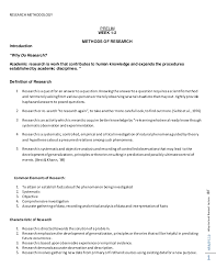 This paper describes the effect of various students and faculty authoring partnerships on the use of the imrad style of writing for a university student journal. Research 1 Lecture