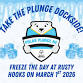 Polar Plunge At Rusty Hooks event in Southport, NC