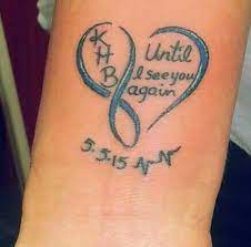 In Memory Of My Very Best Friend My Thelma Until We Meet Again At The Pearly Gates Like You Promised S Remembrance Tattoos Memory Tattoo Husband Tattoo