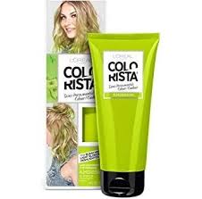 Use lukewarm or cold water on your hair instead. L Oreal Loreal Colorista Washout Semi Permanent Hair Dye 80ml Lime Green Neon 017 Colour Zone Cosmetics