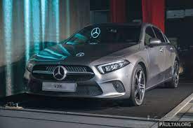 The edition 1 comes with the aerodynamics package, amg rear spoiler and special air deflectors, which enhancing the expressive aura. V177 Mercedes Benz A Class Sedan Launched In Malaysia A200 And A250 At Rm230k And Rm268k Paultan Org