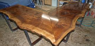 Live Edge Walnut L Shaped Desk L Shaped Desk Live Edge Desk Wood Corner Desk
