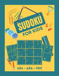 Sudoku puzzles can give your brain a hard time. Sudoku For Kids 4x4 6x6 9x9 Sudoku Puzzle Book For Children 300 Puzzles With Solutions Paperback Snowbound Books