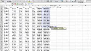 How To Calculate Vwap In Excel Youtube