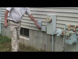 Since the basement would become habitable space, by code, the gas meter has to be moved to the exterior of the house for safety. Gas And Electricity Meters Outside Your Home Youtube