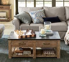− + only 1 items in stock! Buy Parker Reclaimed Wood Coffee Table Online Pottery Barn Uae