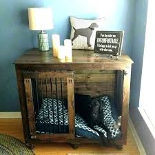 Dog Crate Table Top Dog Crate Side Table Dog Crate Nightstand Dog Bed Side Table Dog Bed Nightstand Dog Crate Dog Crate Dog Furniture Dog Den Indoor Dog Kennel