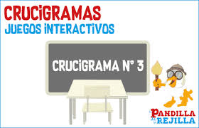 Resultado de imagen de crucigramas y otros juegos