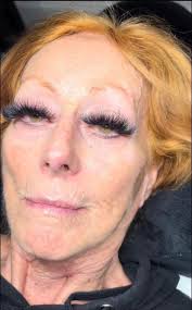 on my mommy 😂 and my wig too fasho!