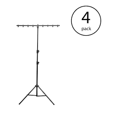 Chauvet Dj Portable Portable Easy Setup T Bar Tripod Truss Light Stand 4 Pack Walmart Com Walmart Com