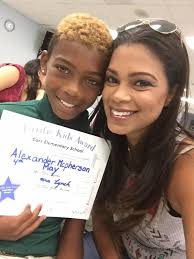 Terrific kid award for August