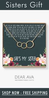 Birthday Gift For My Sister Sisters Necklace Multiple Styles Christmas Gifts For Sister Birthday Gifts For Sister