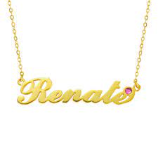 As a gift, it's one that the recipient is sure when you choose a piece of jewelry for yourself or someone else, in a sense, you're selecting. Personalized Name Necklace With Custom Birthstone Birthday Gift Rose Gold Personalized Jewelry Gifts At Great Prices Justyling