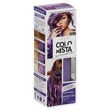 The color in the photo is bright rich red. L Oreal Colorista 4 Fl Oz Semi Permanent Hair Color In Purple Bed Bath Beyond
