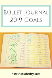 Bullet Journal 2019 Goals New Year S Resolutions Now That S Thrifty Bullet Journal 2019 Bullet Journal New Year Resolution Quotes