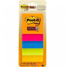 3m Post It Super Sticky Trendy Self Stick Notes Rio De