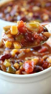 Crock Pot Spicy Vegan Chili Great Grub Delicious Treats Vegan Chili Vegan Chili Recipe Vegan Chili Crockpot