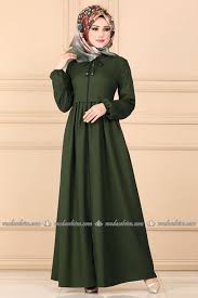 Modaselvim Ferace Fermuarli Mevsimlik Ferace 3004bgs354 Haki Giyim Moda Stilleri The Dress