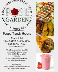 Rose Garden Food Truck — Caribbean restaurant food truck in Miami, Florida