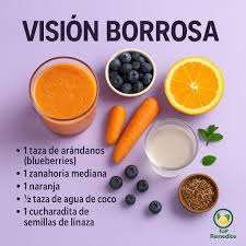 👀✨ ¿Sufres de visión borrosa? Este batido natural está lleno de  antioxidantes y vitaminas que ayudan a fortalecer la vista, proteger los  ojos del estrés visual y mejorar la circulación ocular. ¡Una