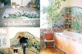 Mosaik Bine Brandle Mosaik Bad Mosaik Regenbogenhaus