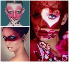 Zum Karneval Schminken In Rot Weiss Tipps Ideen Fur Originelle Stylings Karneval Schminken Karneval Und Gesicht Schminken