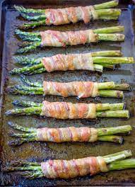 Bacon Wrapped Asparagus A Delicious And Easy Side Dish Recipe Recipe Bacon Wrapped Asparagus Side Dish Recipes Easy Asparagus Recipes Baked
