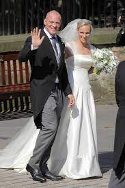 The wedding dress of princess diana in 1981 featured a 25ft long train, while the wedding of prince william and kate, duchess of cambridge, was watched by read more. Princess Anne S Daugther Zara Philips Wed Long Term Boyfriend Rugby Player Mike Tindal Zara Phillips Wedding Dress Zara Phillips Wedding Royal Wedding Dress