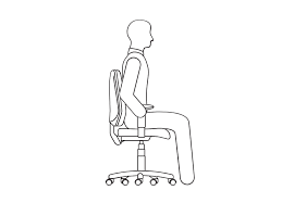 Wondering what height you should set your student's table to? How To Adjust Your Office Chair To Get The Correct Sitting Posture