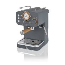 The smallest automatic espresso machine. Swan Retro Coffee Machine Home Drip Coffee Maker