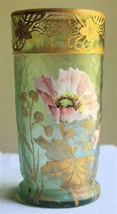 Small Mont Joye Glass Vase French Art Nouveau Galle Era Art Nouveau French Art Art Nouveau Design