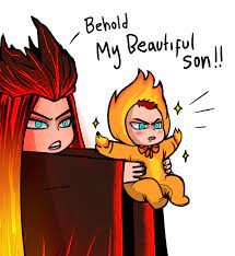 Gateway to Shadows — Lava mom and her little Flame baby (Endeavor's...