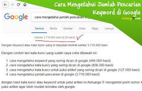 Judul percarian / tak ada mourinho di buku terbaru wenger: Cara Mengetahui Jumlah Pencarian Di Google Keluarga It