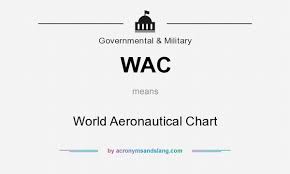 Wac World Aeronautical Chart In Governmental Military By