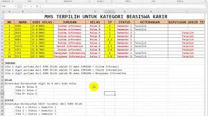 Berikut saya akan kembali berbagi untuk sobat excel, semoga berkenan. Download Contoh Latihan Soal Rumus If
