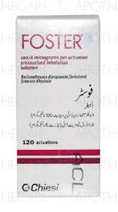Foster Inhalation Sol 100mcg 6mcg 1 S