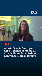 Alessia Orro: Trionfo e Ritorno a Casa in Sardegna