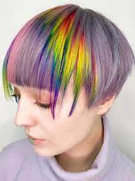 Account Suspended Rainbow Hair Color Rainbow Hair Hair Styles